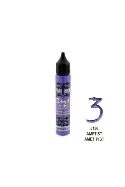 Cadence 3D Dimensional Bead Paint - Dora Amethyst