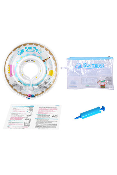 SWIMAVA Tekne Boyun Simidi Kahverengi - 5.5-13 Kg /