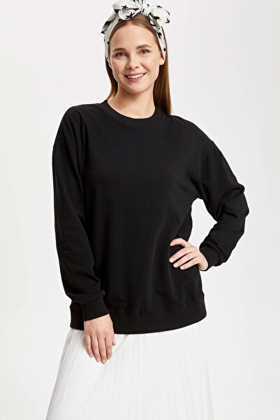 DeFacto تونيك العرق الضيق ذو المقاس المناسب