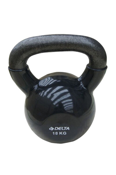 Delta Çaydanlık Tipi Siyah Demir Dambıl - Kettlebell