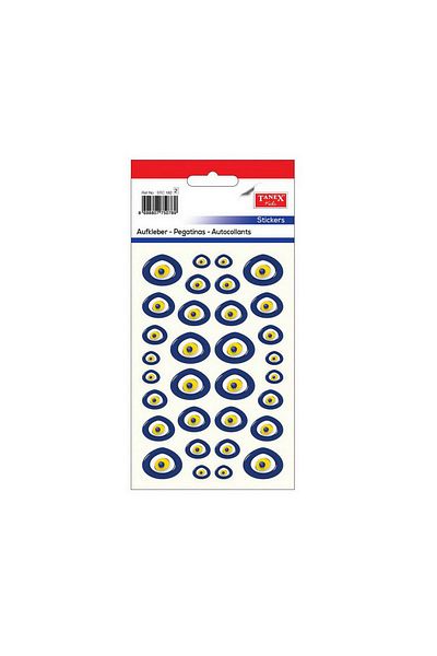 Tanex Stc-189 - 15-25mm Heart Hologram Sticker Set of 2
