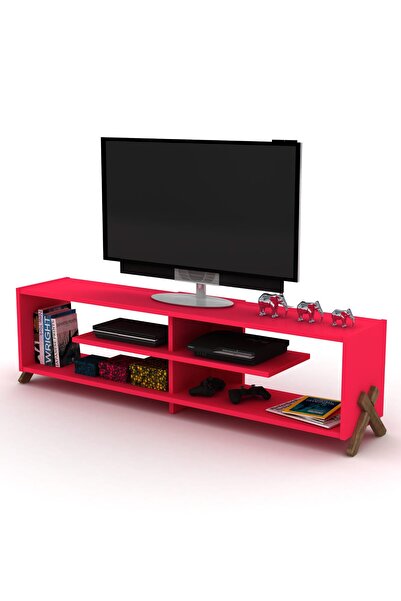 Rafevi Kipp TV Ünitesi (Ceviz-Pembe)