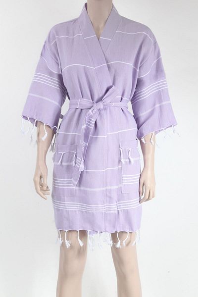 Bedinn Kimono de mireasa Peshtamal Peach Beach Liliac Gkn005