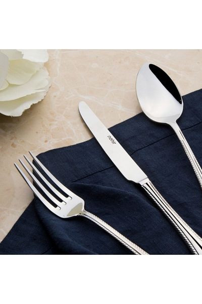 Nehir Fulya Sade 72 Piece Fork Spoon Knife Set with Cardboard Box 18-10 304 1st Quality