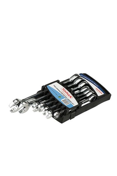 Tomax Ratchet Combined Wrench Set (7 Pieces)