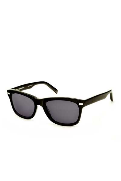 Eye Connection Siyah Dikdörtgen Elwood Unisex Güneş Gözlüğü EL-101A-EYE