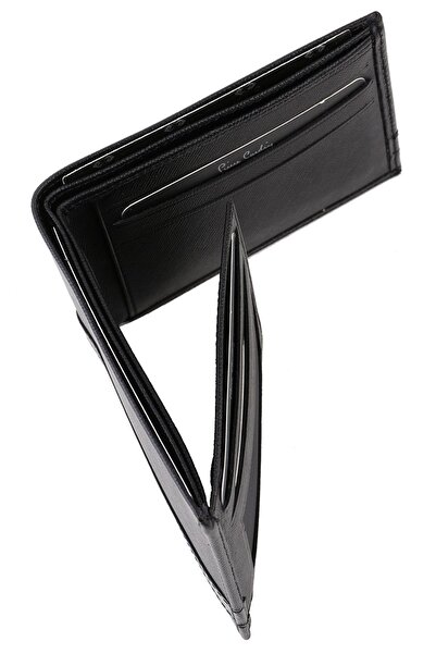 Pierre Cardin Men's Black Wint Stripe Wallet 2361WS-1 KRVT8690002222196