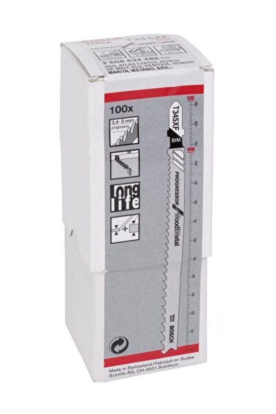Bosch T 345 Xf Progressor Wood And Metal 100Lü