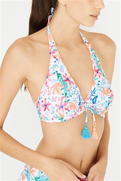 Penti Baskılı Tiedye Modern Balen Bikini Üstü