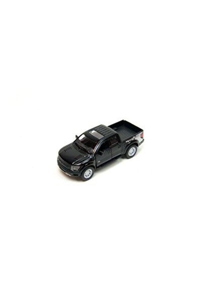 Kinsmart Çek Bırak 2013 Ford F-150 SVT Raptor SuperCrew (Siyah)