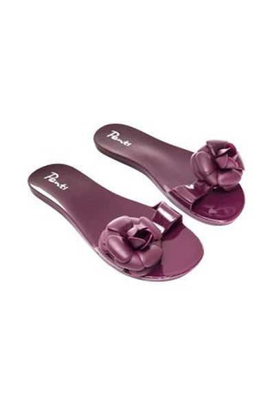 Penti Plum Rose Jelly Slippers
