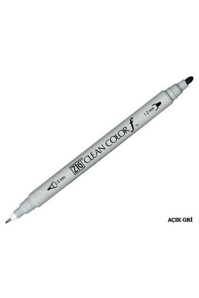 Zig Clean Color F Tcs-6000t 091 Light Gray Double Sided Pencil