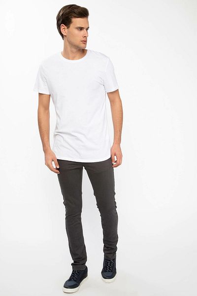 DeFacto Men's Anthracite Carlo Skinny Fit Trousers J6958AZ.19SP.AR134