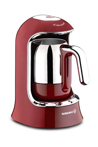 KORKMAZ A860 Kahvekolik Otomatik Türk Kahve Makinesi (6 Renk Sç.)