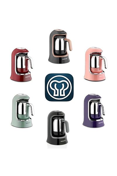 KORKMAZ A860 Automatic Coffee Pot Turkish Coffee Machine - 6 Color Options