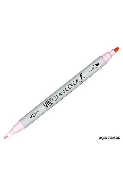 Zig Clean Color F Tcs-6000t 026 Light Pink Double Sided Pencil