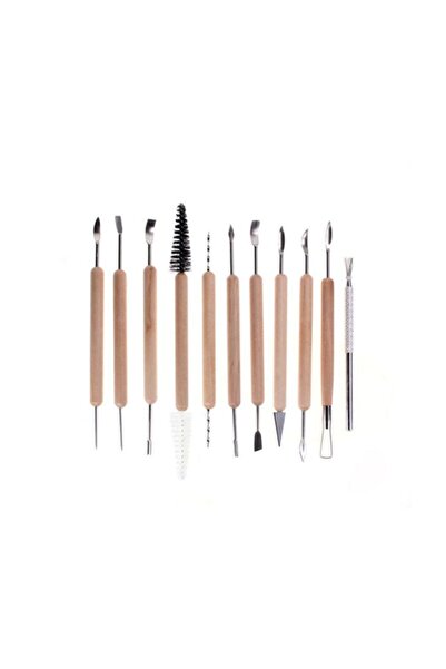 Anka Art Seramik Modelaj Oyma Ve Temizleme Detay Seti 11 Parça