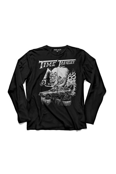 Kendim Seçtim Delorean Majica dugih rukava "Povratak u budućnost"