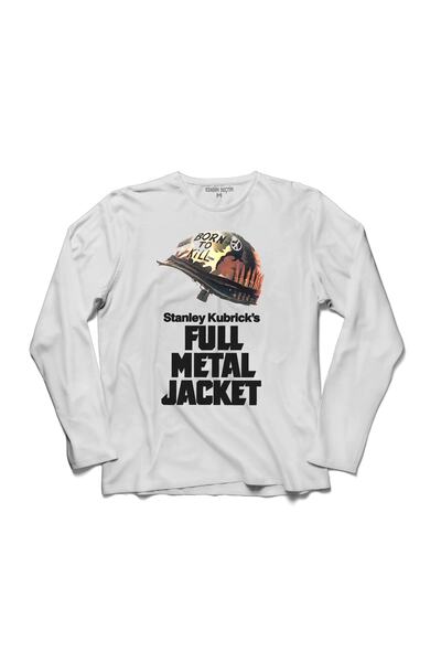 Kendim Seçtim Jachetă complet metalică Stanley Kubrıcks Nou tricou cu mânecă lungă Fma 2