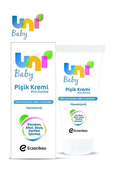 Uni Baby كريم الوقاية من الطفح الجلدي للأطفال 75 مل برو أكتيف مجموعة من 6 قطع