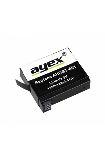 Ayex GoPro, HERO4 Kamera İçin AHDBT-401 Ayex Batarya