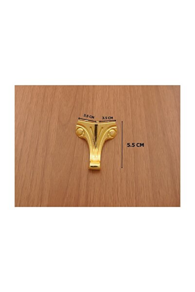 Azimkar Hırdavat Moda Çeyiz Süs Sandıkları Için Minik Lükens Ayak (5.5 CM) 10...
