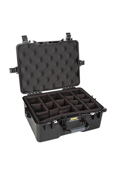 MANO Mtc 360P Siyah - Yumurta Sünger + Bez Bölmeli Tough Case Pro Takım Çantası