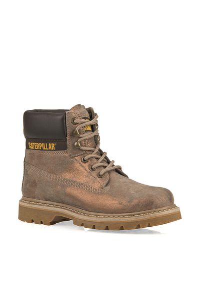 Caterpillar Γυναικείες Μπρονζέ Μεταλλικές Μπότες 4373 C104