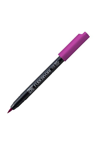 Zig Fudebiyori Brush Pen Brush Tip Pen 82 PURPLE