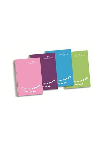 Faber Castell Faber Pp Cover 4 Blm Caiet în carouri 100 Yp. 400150