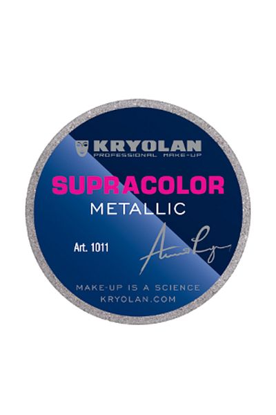 Kryolan كريم أساس سوبر كولور ميتاليك سيلفر - 55 مل4041762027887