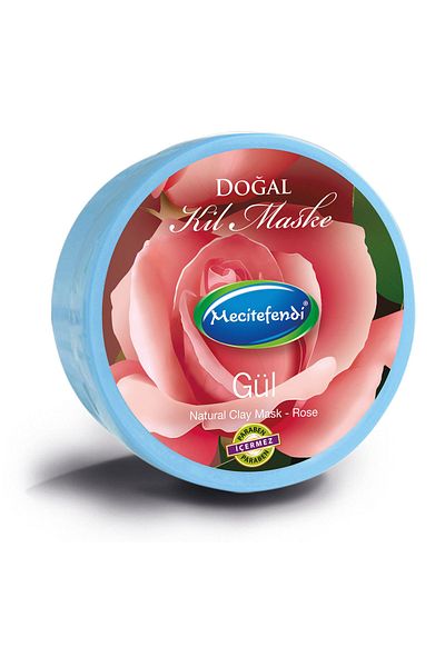 Mecitefendi Natural Clay Mask Rose 200 Ml