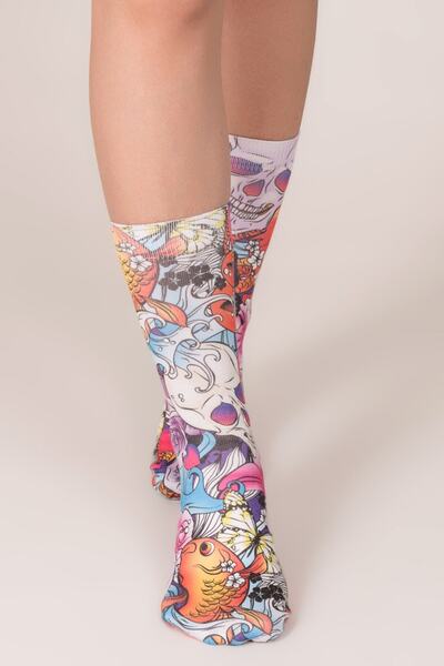 Ogobongo 01375 جوارب بنمط مختلط