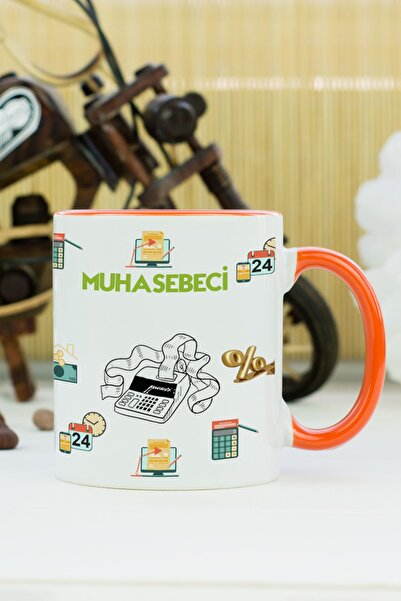 Hediyelen كوب محاسب برتقالي