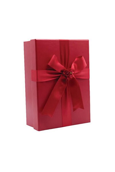 Gıpta Gıpta Isabella Kırmızı Hediye Kutusu 22.5x30.5x12 cm (8477)