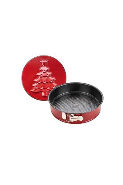 ZENKER Sparklıng Chrıstmas Ağaç Desenli Kelepçeli Kek Kalıbı