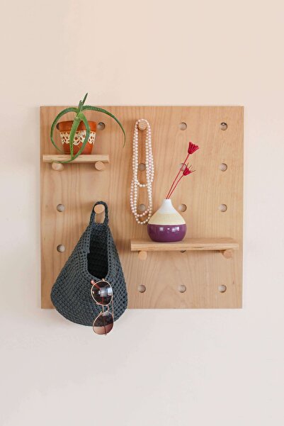 evodeko Kare Pegboard Açık Raf Sistemi