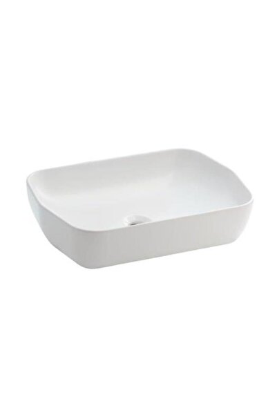 Seramiksan Lucıda Tezgahüstü Lavabo Beyaz Parlak 2232839997811479