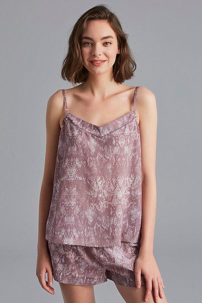 Penti Women's Rosewood Snake Tank Top