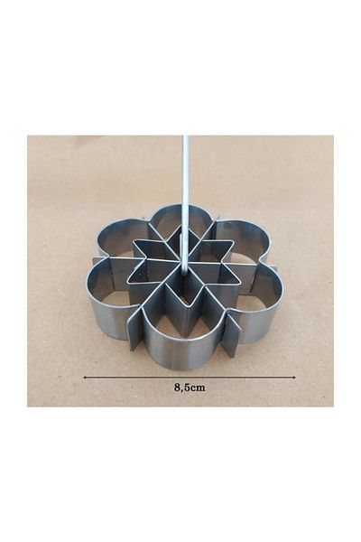 Nar kalıp Narkalıp Iron Dessert Mold Star Flower Model