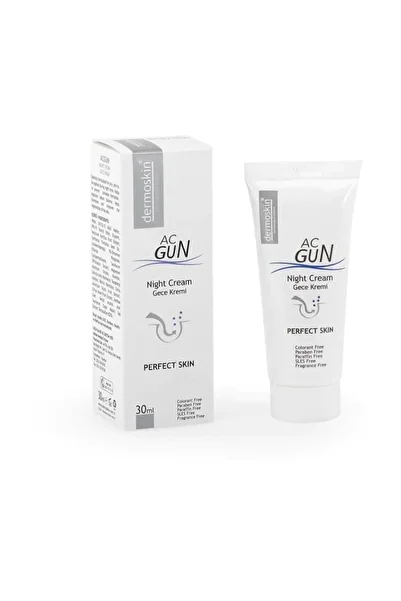 Dermoskin Acnegun Night 30 مل - كريم الليل