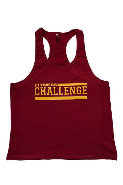 TOP GLORY FITNESS GYM TANK TOP ΑΘΛΗΤΗΣ ΑΘΛΗΤΗΣ TTGT5008W ΜΠΟΡΝΤΟ