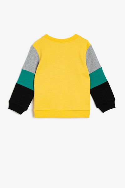 Koton Yellow Baby Boy Sweatshirt