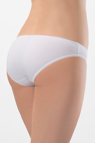 TÜREN Chiloți bikini alb din Lycra 2 piese pentru femei 230