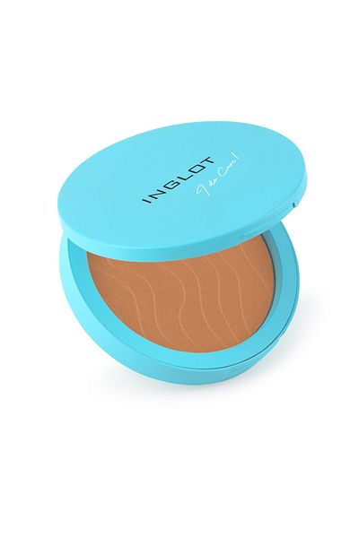 INGLOT مسحوق مضغوط مرطب - مسحوق أحمر الخدود المضغوط المتبقي 207 9 جم5901905005228