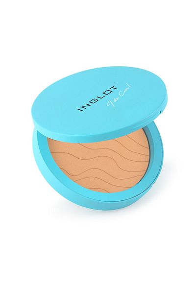 INGLOT بودرة مضغوطة مرطبة - بودرة أحمر الخدود المضغوطة المرطبة 205 9 جم5901905005204