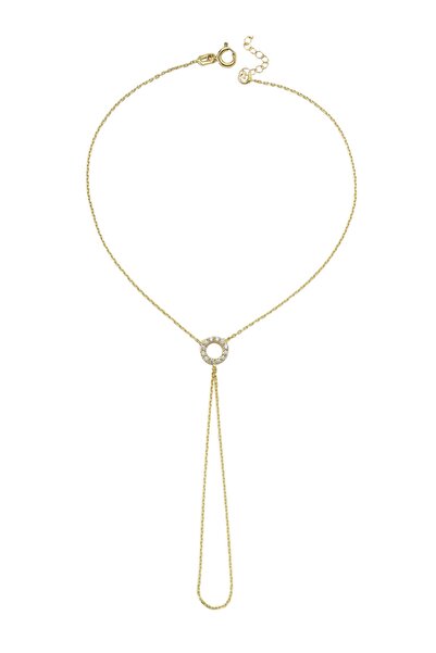 Glorria Kadın Altın Halka Şahmeran Bileklik VK0390