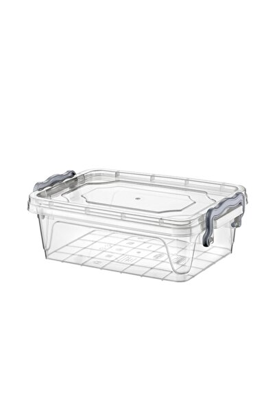 HOBBY LİFE صندوق متعدد مستطيل قصير سعة 1.2 لتر (6 قطع)