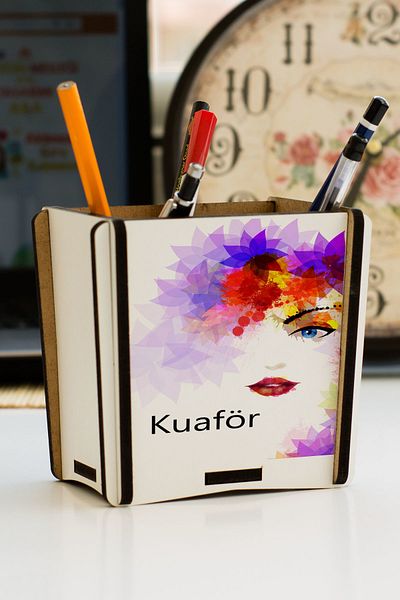 Hediyelen Hairdresser Pen Holder