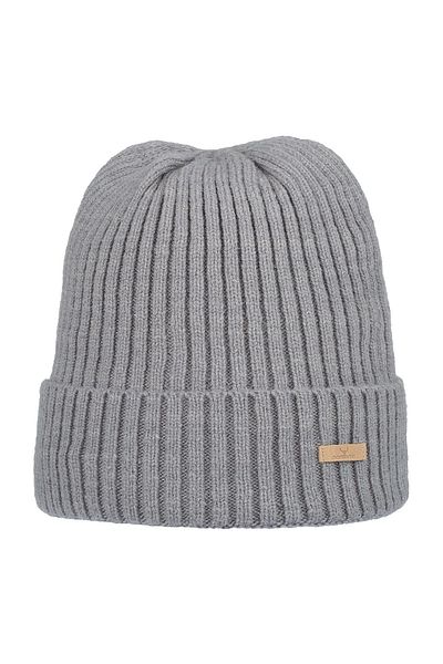 Nordbron Ανδρικό γκρι λογότυπο με λεπτομέρειες - Beanie Winter Folded Casual Simple Arnas